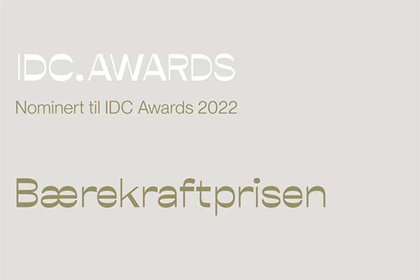 IDC 2022 Nominasjon bærekraftprisen